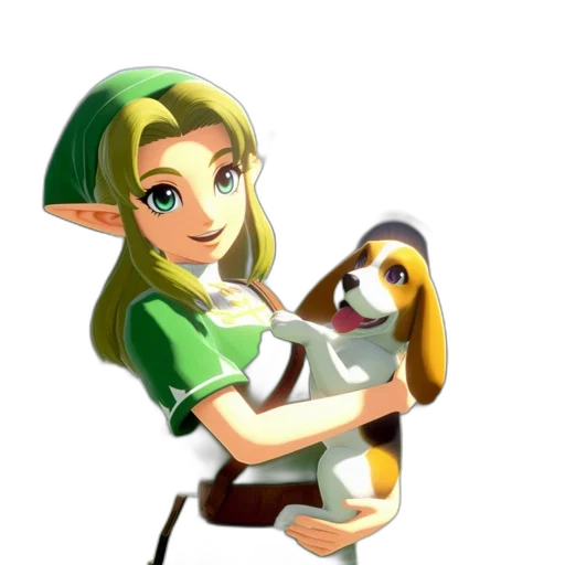 animal, staff, weapon, dress transparent PNG cut-out