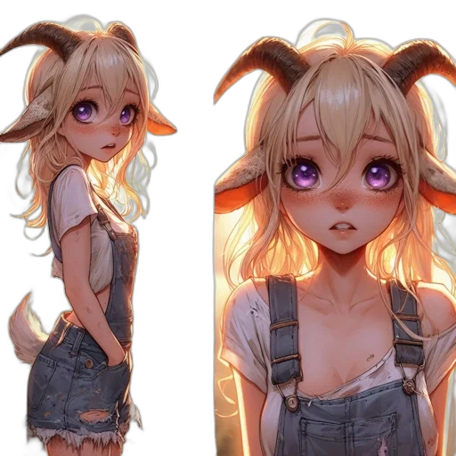 creature, dragon, face, dress transparent PNG cut-out