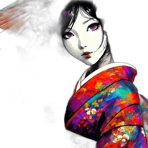 dress, mask, fantasy art, photorealistic transparent PNG cut-out