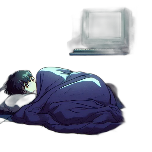 robot, creature, vaporwave, concept art transparent PNG cut-out