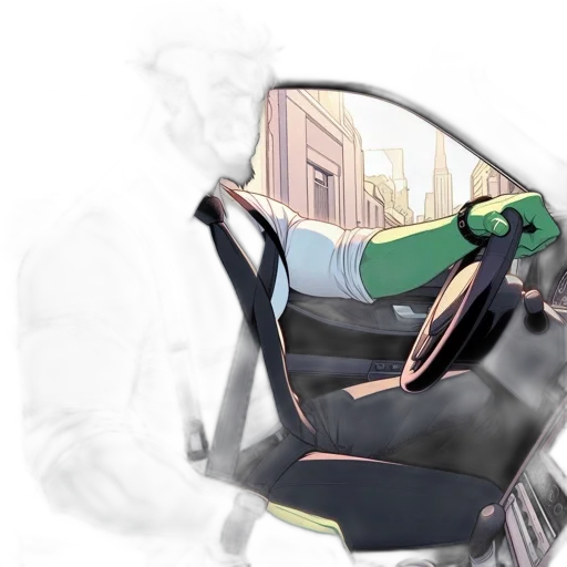 car, furniture, robot, concept art transparent PNG cut-out