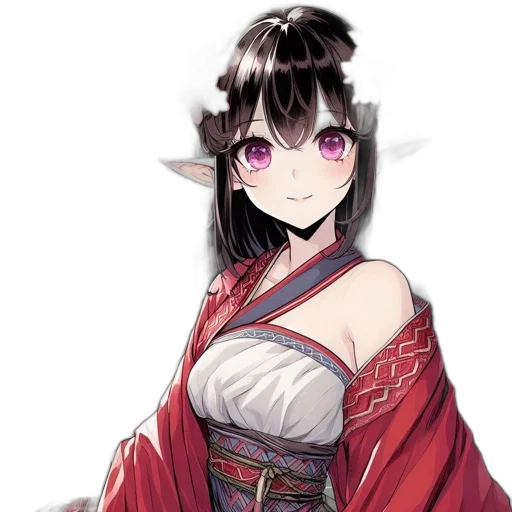 dragon, staff, dress, mask transparent PNG cut-out