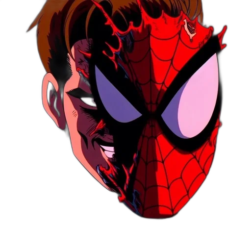 mask, face, creature, comic book art transparent PNG cut-out