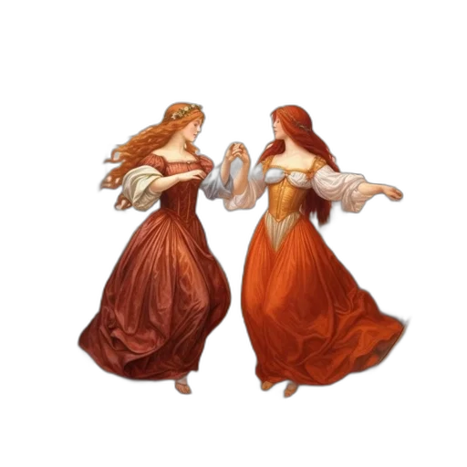 dress, jewelry, concept art, fantasy art transparent PNG cut-out