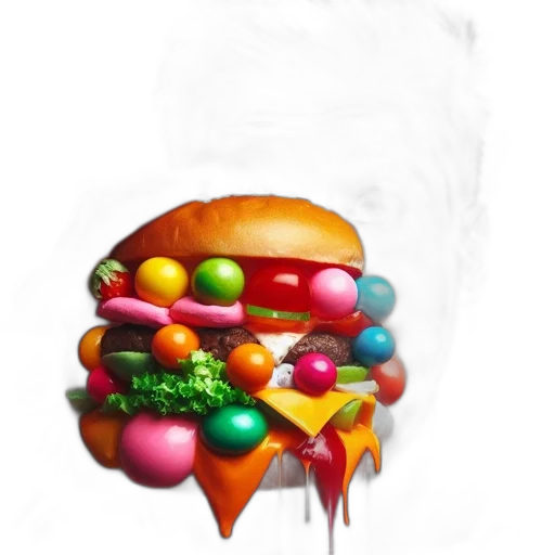 food, crown, jacket, face transparent PNG cut-out