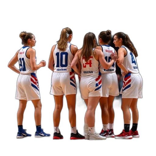 euroleague, women, team, basketball transparent PNG cut-out