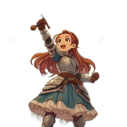 sword, staff, weapon, dress transparent PNG cut-out