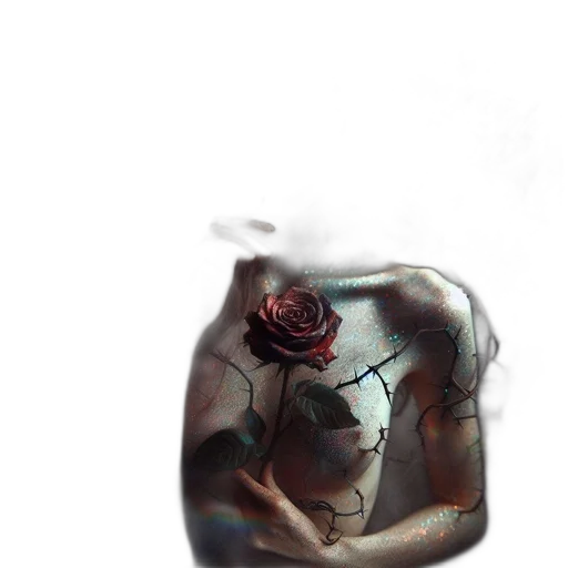 flower, crown, bottle, jewelry transparent PNG cut-out