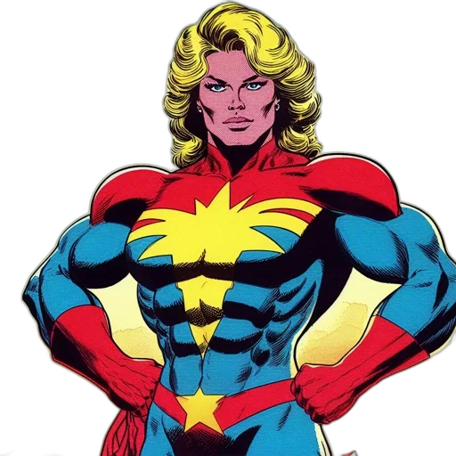 comic book art, concept art, illustration, shows transparent PNG cut-out