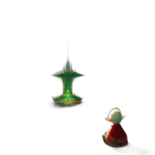 crown, hat, bottle, staff transparent PNG cut-out