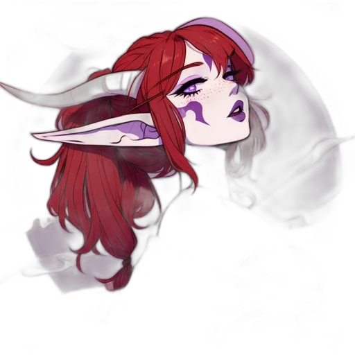 dragon, face, creature, hair transparent PNG cut-out