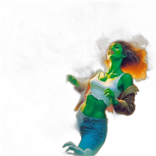 dragon, mask, creature, staff transparent PNG cut-out