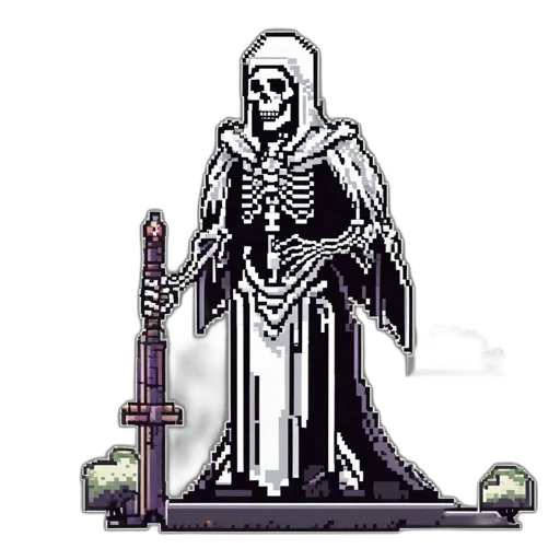 sword, staff, weapon, robot transparent PNG cut-out