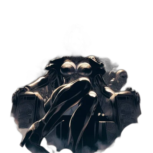 mask, crown, dress, jacket transparent PNG cut-out