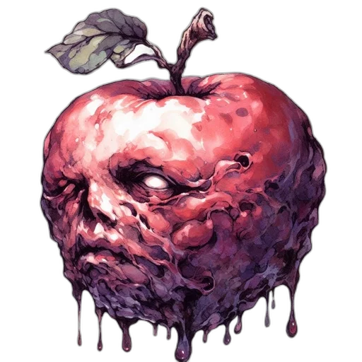 food, face, creature, crown transparent PNG cut-out