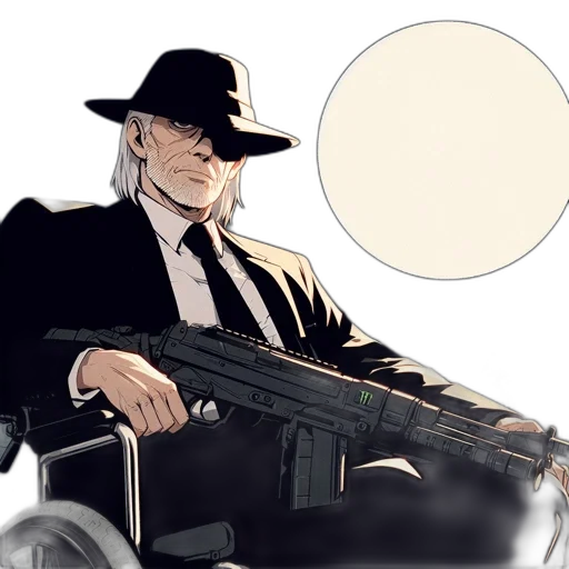 weapon, hat, comic book art, concept art transparent PNG cut-out
