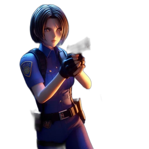 staff, weapon, jacket, concept art transparent PNG cut-out