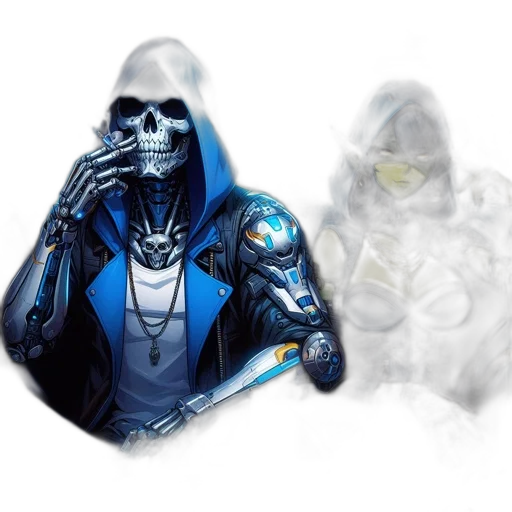 jacket, mask, jewelry, concept art transparent PNG cut-out