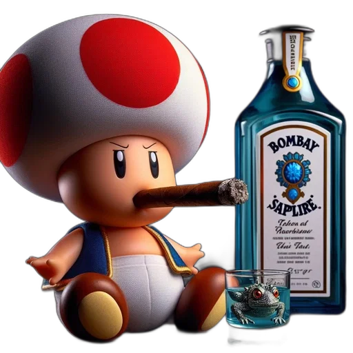 bottle, weapon, robot, crown transparent PNG cut-out