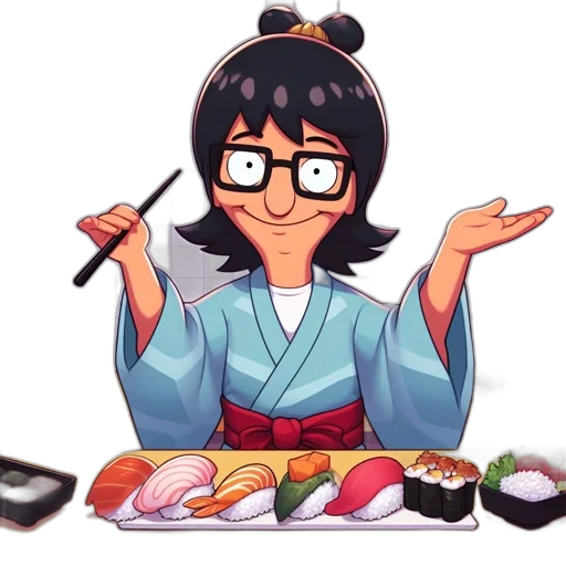 food, staff, anime, cartoon transparent PNG cut-out