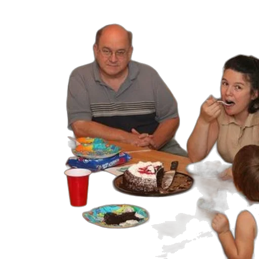 food, fire, forest, family transparent PNG cut-out