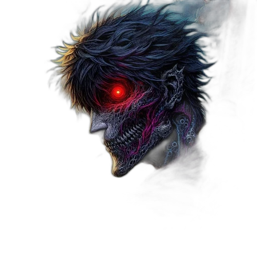 mask, face, creature, dragon transparent PNG cut-out