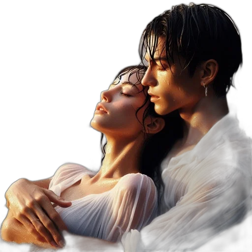 photorealistic, oil painting, fantasy art, concept art transparent PNG cut-out