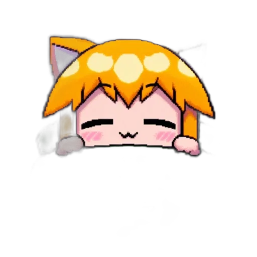staff, pixel art, anime, cartoon transparent PNG cut-out