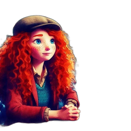 hat, face, fantasy art, concept art transparent PNG cut-out
