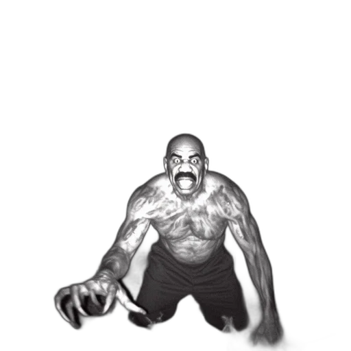 creature, animal, face, staff transparent PNG cut-out
