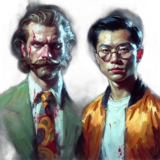jacket, concept art, comic book art, cyberpunk transparent PNG cut-out