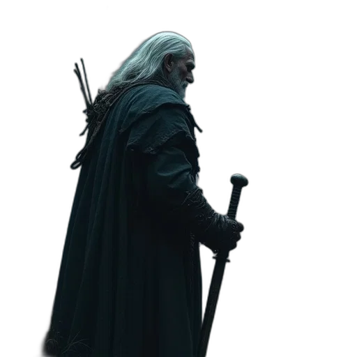 sword, staff, weapon, dragon transparent PNG cut-out