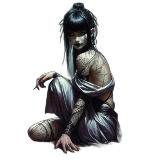 mask, creature, dress, concept art transparent PNG cut-out
