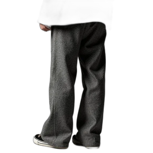 staff, shoes, jacket, 3d render transparent PNG cut-out