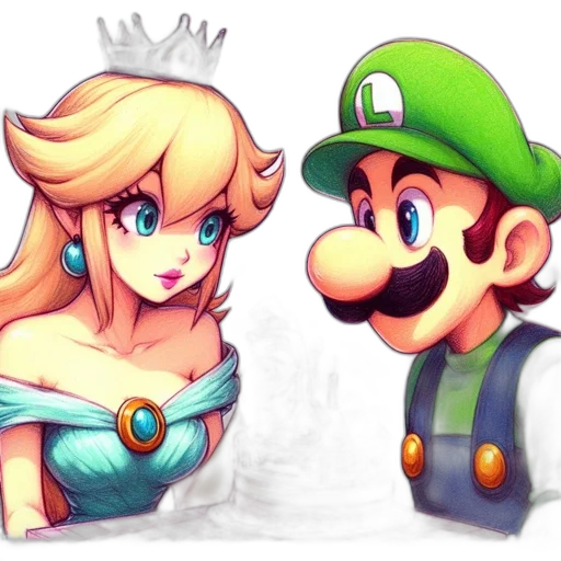 crown, concept art, watercolor, pixel art transparent PNG cut-out