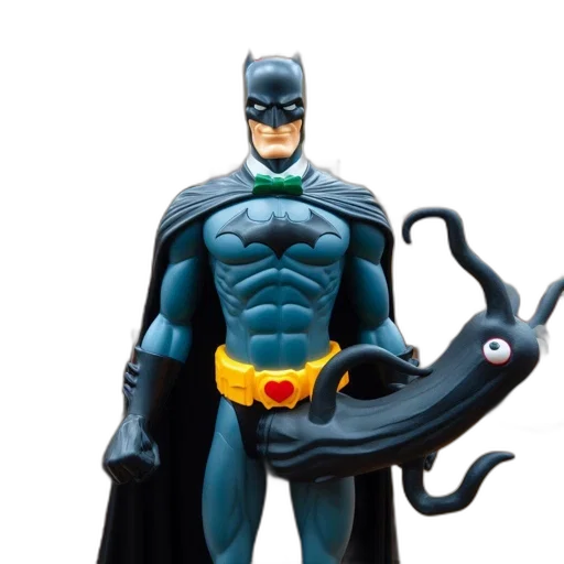 concept art, comic book art, oversized, batman transparent PNG cut-out
