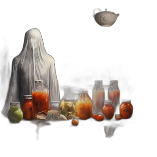 food, mask, creature, dress transparent PNG cut-out