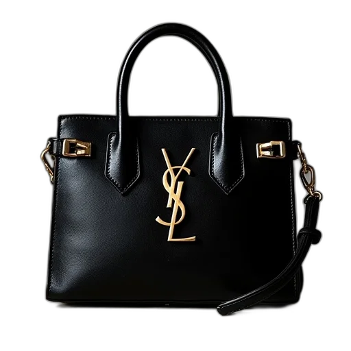 saint, laurent, mini, monogrammed transparent PNG cut-out