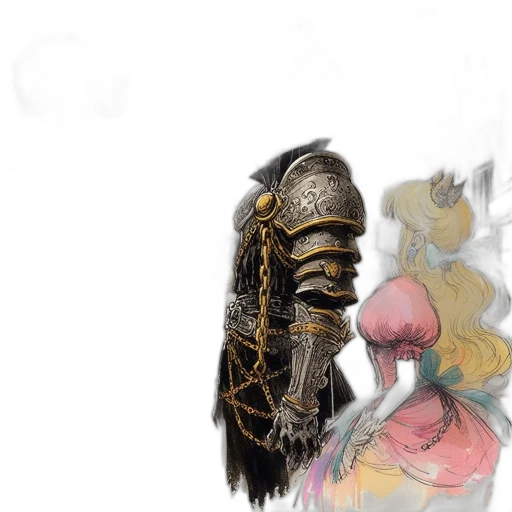 crown, dragon, sword, mask transparent PNG cut-out