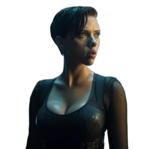 dress, jacket, robot, concept art transparent PNG cut-out
