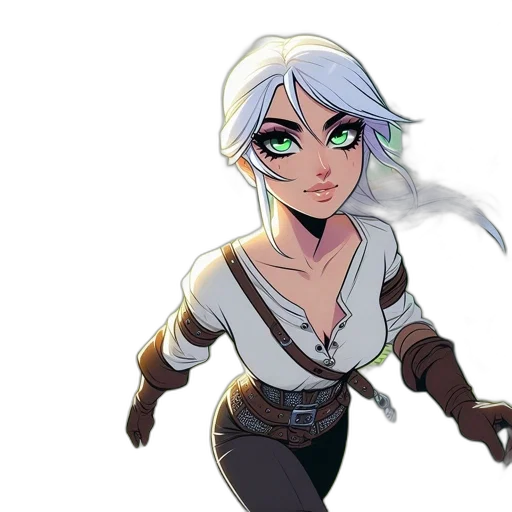 fantasy art, concept art, comic book art, cartoon transparent PNG cut-out