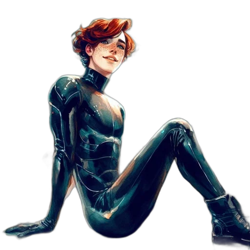 robot, comic book art, concept art, cyberpunk transparent PNG cut-out