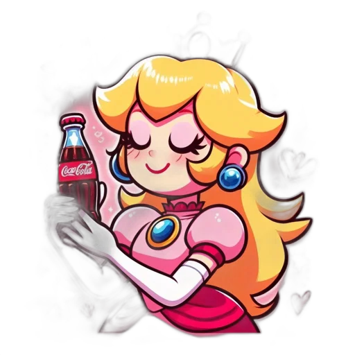 bottle, dress, pixel art, concept art transparent PNG cut-out