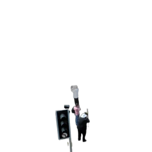 robot, staff, bottle, weapon transparent PNG cut-out