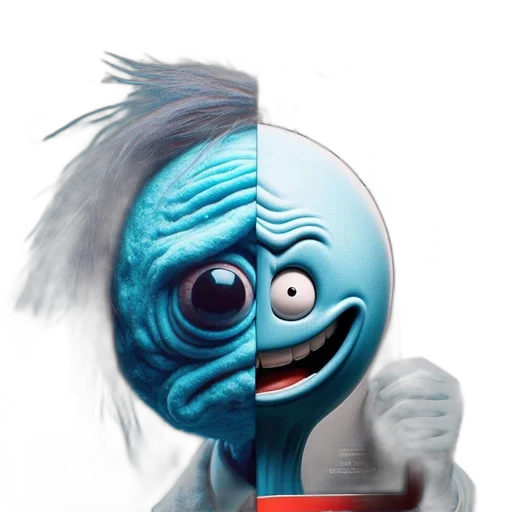 mask, face, creature, robot transparent PNG cut-out