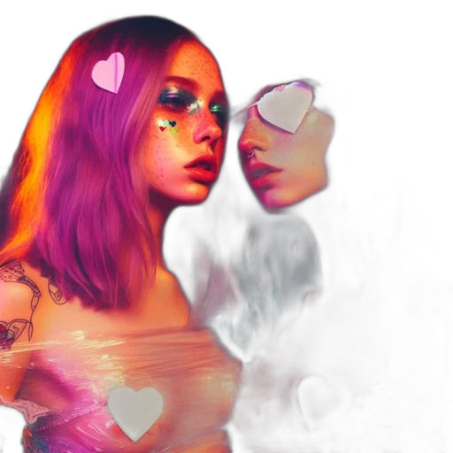 mask, dress, face, concept art transparent PNG cut-out