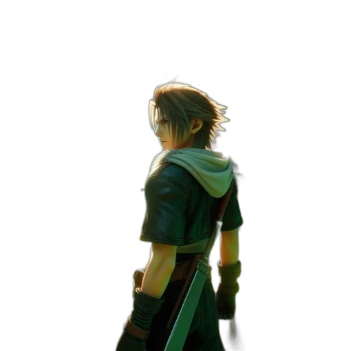 sword, staff, weapon, jacket transparent PNG cut-out