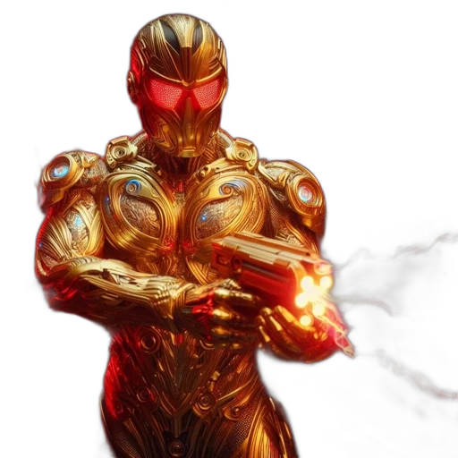 concept art, comic book art, 3d render, photorealistic transparent PNG cut-out