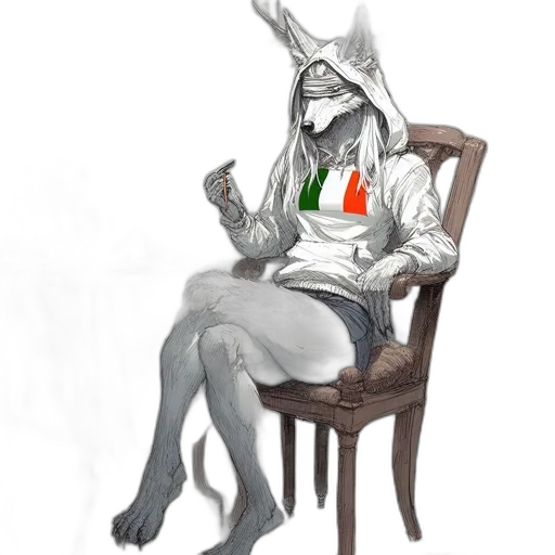 dress, staff, hat, mask transparent PNG cut-out