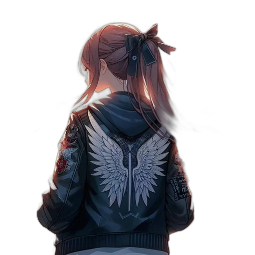 jacket, weapon, sword, mask transparent PNG cut-out